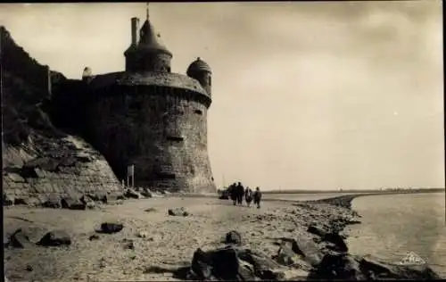 Ak Le Mont Saint Michel Manche, Gabriel Turm