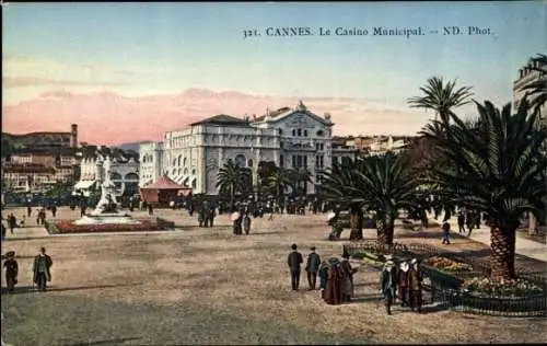 Ak Cannes Alpes Maritimes, Casino Municipal