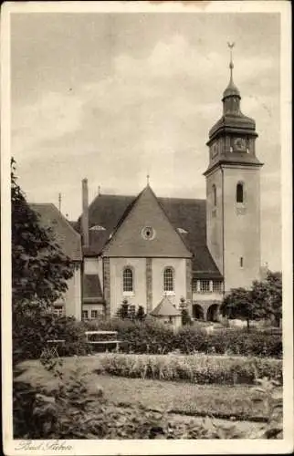 Ak Bad Steben im Frankenwald Bayern, Kirche