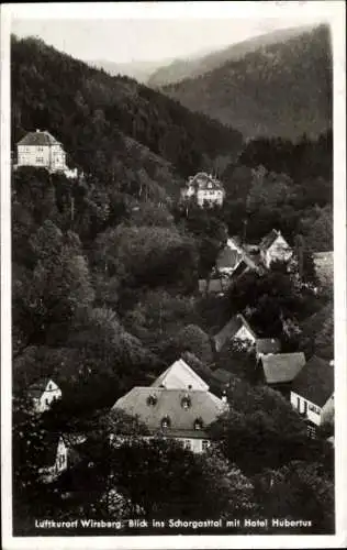 Ak Wirsberg im Fichtelgebirge, Schorgasttal, Hotel Hubertus