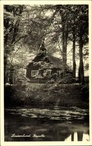 Ak Louisenlund Güby Schleswig Holstein, Kapelle