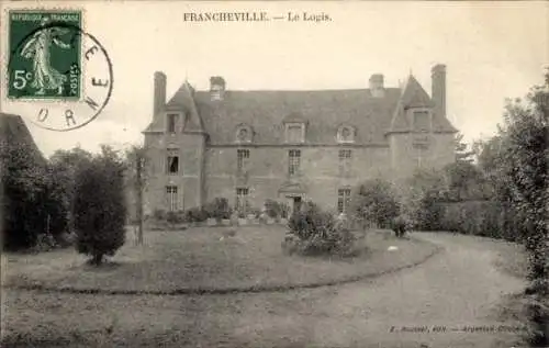 Ak Francheville Orne, le Logis