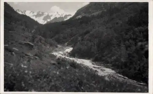 Foto Georgien, Landschaft, Fluss, Wälder, Berge