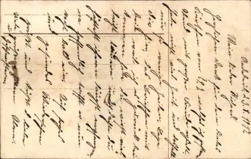 Ak Liebe, Kranz aus Glücksklee, Rosen