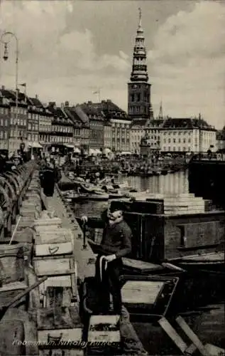 Ak København Kopenhagen Dänemark, Nikolai Kirche