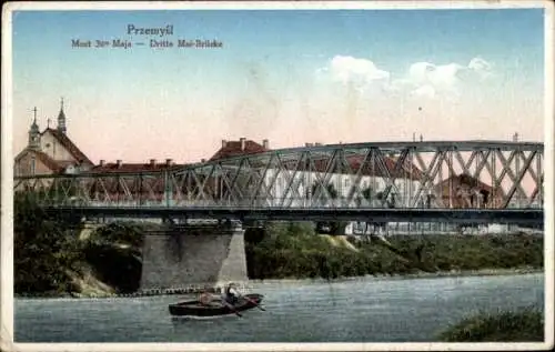 Ak Przemyśl Polen, Dritte-Mai-Brücke