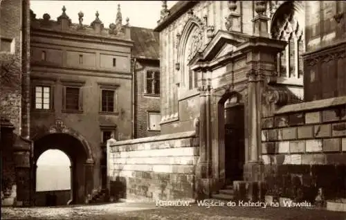 Ak Kraków Krakau Polen, Wawel, Kathedrale