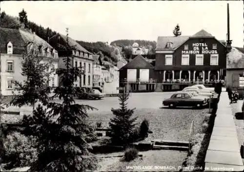 Ak Martelange Martelingen Rombach Wallonien Luxemburg, Hotel de la Maison Rouge