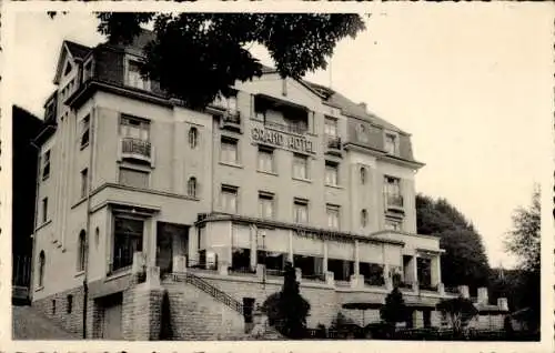 Ak Echternach Luxemburg, Blick auf das Grand Hôtel, Inh. Albert Wengler