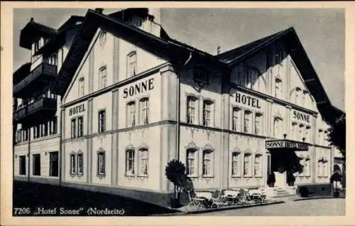 Ak Oberstdorf im Oberallgäu, Hotel Sonne