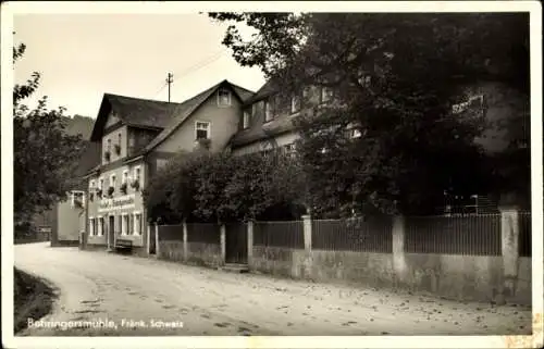 Ak Behringersmühle Gößweinstein in Oberfranken, Gasthof zur Behringersmühle, Inh. W. Rüth