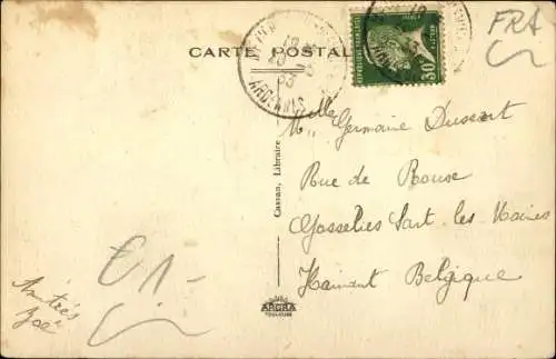 Ak Mohon Ardennes, Rue Gambetta