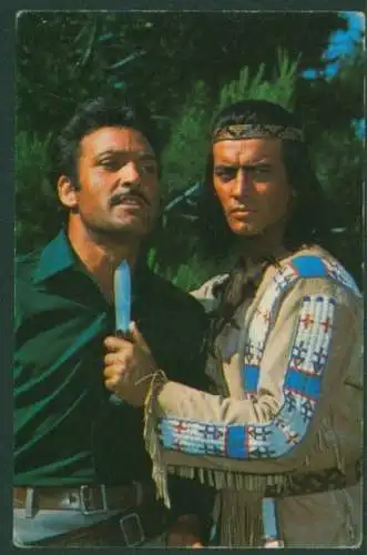 Einzel Sammelbild aus den Rialto-Constantin-Filmen "Winnetou III" und "Unter Geiern", Bild 144