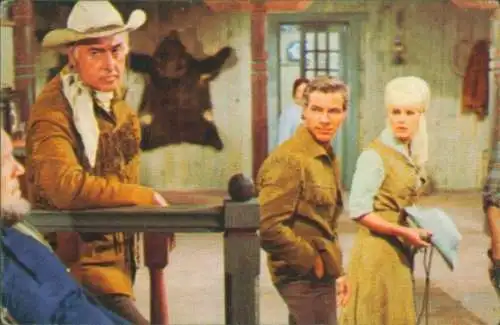 Sammelbild Karl May Szene aus Rialto-Constantin-Filmen "Winnetou III" und "Unter Geiern", Bild 191