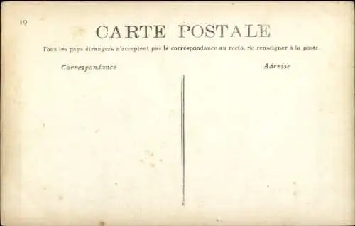 Ak Opernszene, La Fille du Tambour Major, Puisque je suis seule en ces lieux