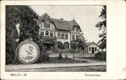 Ak Beelitz in der Mark, Schützenhaus, Sieger