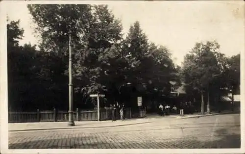 Ak Berlin Steglitz, Albrechtstraße, Ecke Düppelstraße, jetzt Glückshof