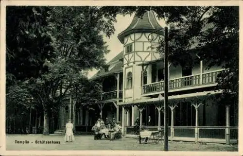 Ak Templin in der Uckermark, Schützenhaus