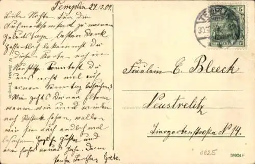 Ak Templin in der Uckermark, Schützenhaus