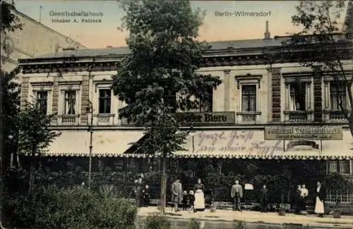 Ak Berlin Wilmersdorf, Gesellschaftshaus