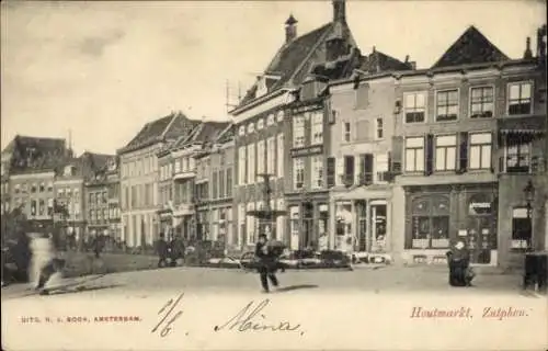 Ak Zutphen Gelderland, Houtmarkt