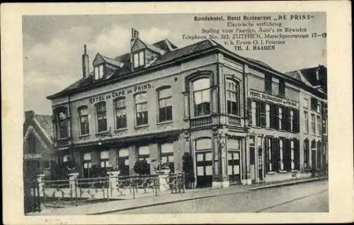 Ak Zutphen Gelderland, Bondshotel, Hotel-Restaurant De Prins