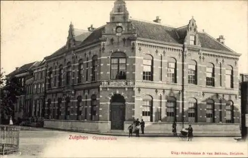 Ak Zutphen Gelderland, Gymnasium