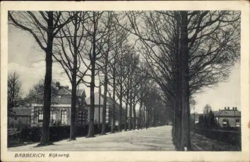 Ak Babberich Zevenaar Gelderland, Rijksweg