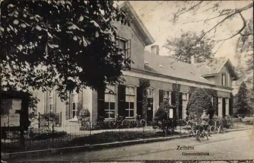 Ak Zelhem Gelderland Niederlande, Rathaus