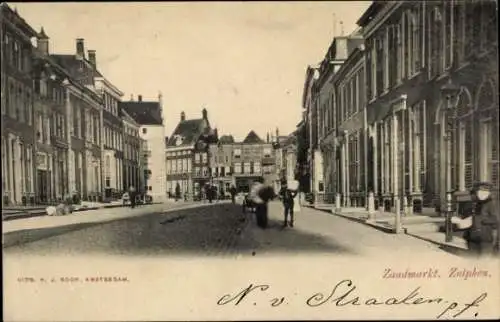 Ak Zutphen Gelderland, Zaadmarkt