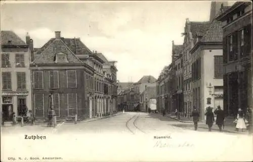 Ak Zutphen Gelderland, Mosmarkt