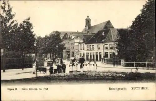 Ak Zutphen Gelderland, Rozengracht