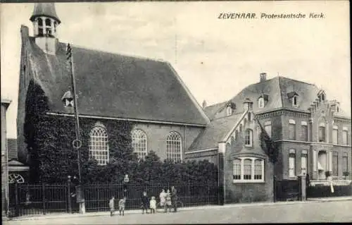 Ak Zevenaar Gelderland Niederlande, Protestantische Kirche