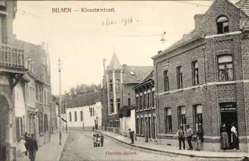 Ak Bilzen Flandern Limburg, Kloosterstraat