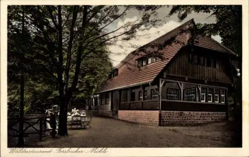 Ak Forsbach Rösrath in Nordrhein Westfalen, Waldrestaurant Forsbacher Mühle