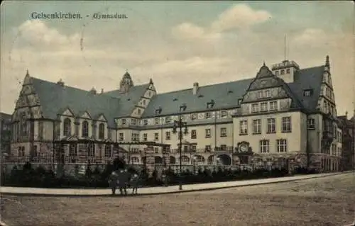 Ak Gelsenkirchen im Ruhrgebiet, Gymnasium