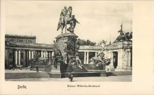 Ak Berlin Mitte, Kaiser Wilhelm-Denkmal