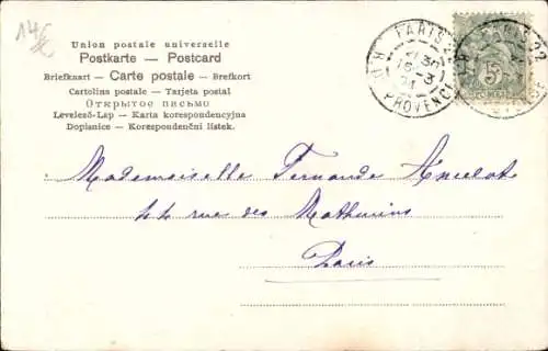 Passepartout Litho Zwei kleine Katzen beim Spielen, Kätzchen