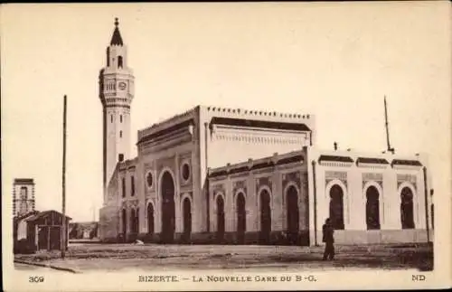 Ak Bizerte Tunesien, La Nouvelle Gare