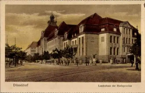 Ak Düsseldorf am Rhein, Landeshaus der Rheinprovinz