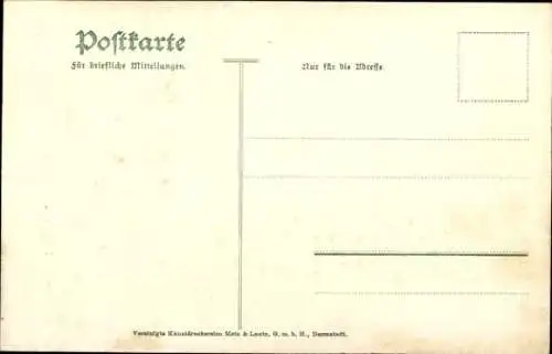 Ak Felsberg Lautertal im Odenwald, Felsenmeer, Riesensäule