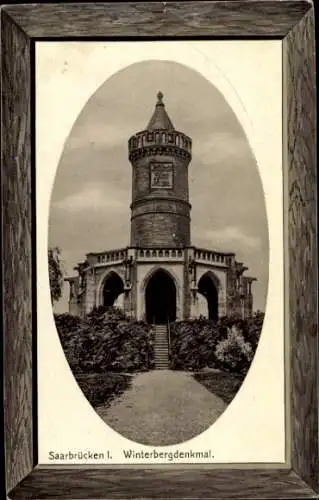 Ak Saarbrücken im Saarland, Winterbergdenkmal