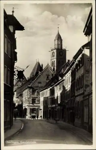 Ak Überlingen am Bodensee, Kanzleistraße, Kirchturm