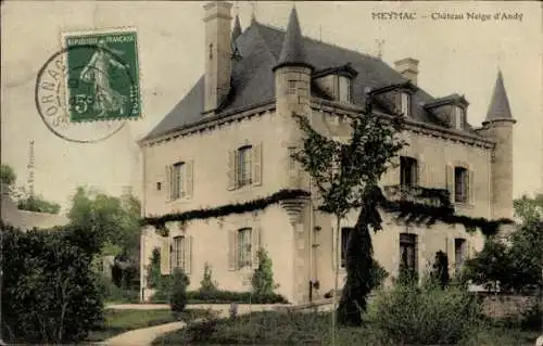 Ak Meymac Correze, Chateau Neige d'Andy