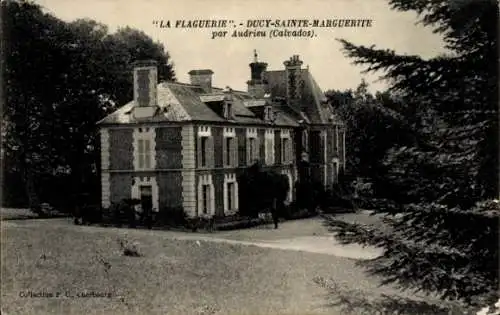 Ak Ducy Sainte Marguerite Calvados, La Flaguerie