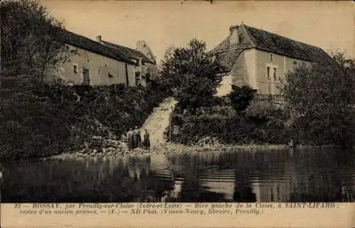 Ak Bossay Preuilly sur Claise Indre et Loire, Château