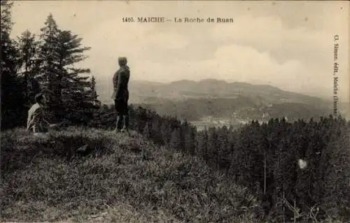 Ak Maiche Doubs, La Roche de Ruan