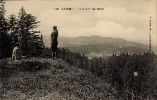 Ak Maiche Doubs, La Roche de Ruan