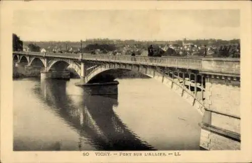 Ak Vichy-Allier, Pont sur Allier