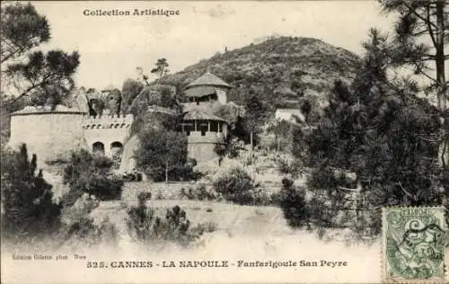 Ak Cannes Alpes Maritimes, La Napoule, Fanfarigoule San Peyre